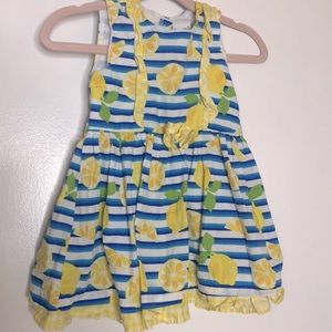 Nannette Baby Lemon Summer Dress.